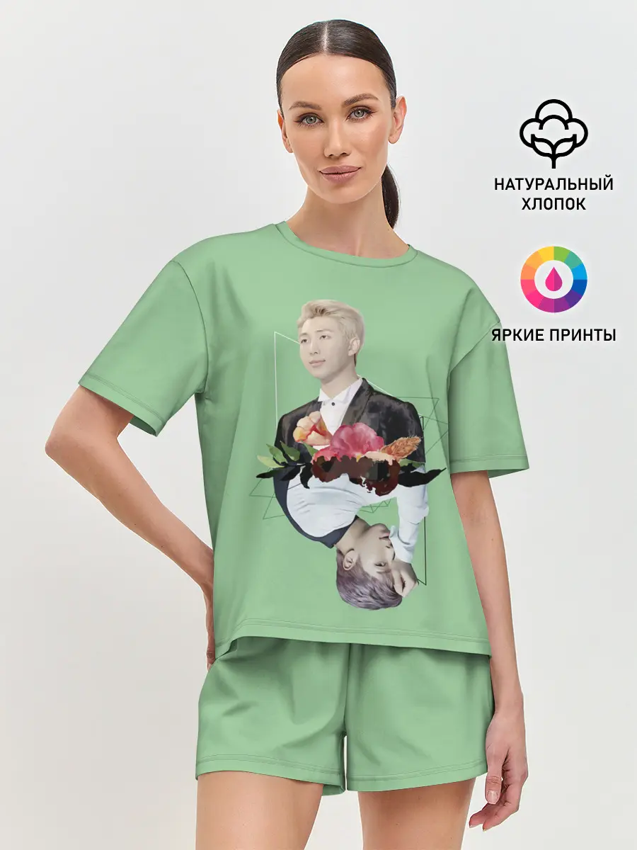 Женская пижама с шортами / RM x J-Hope