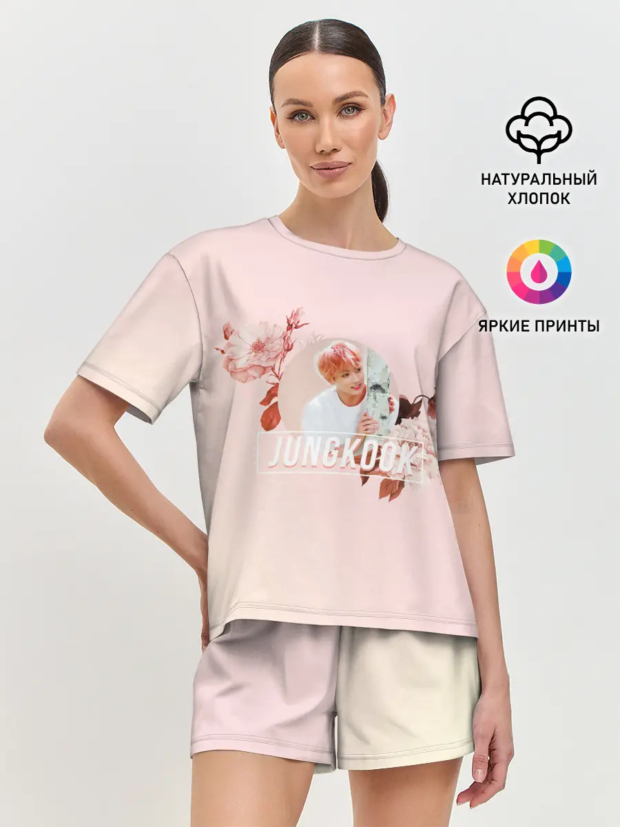 Женская пижама с шортами / Чон Чонгук