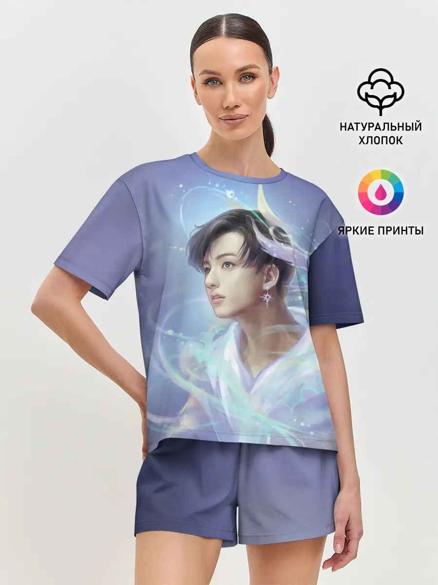 Женская пижама с шортами / Jeon BTS