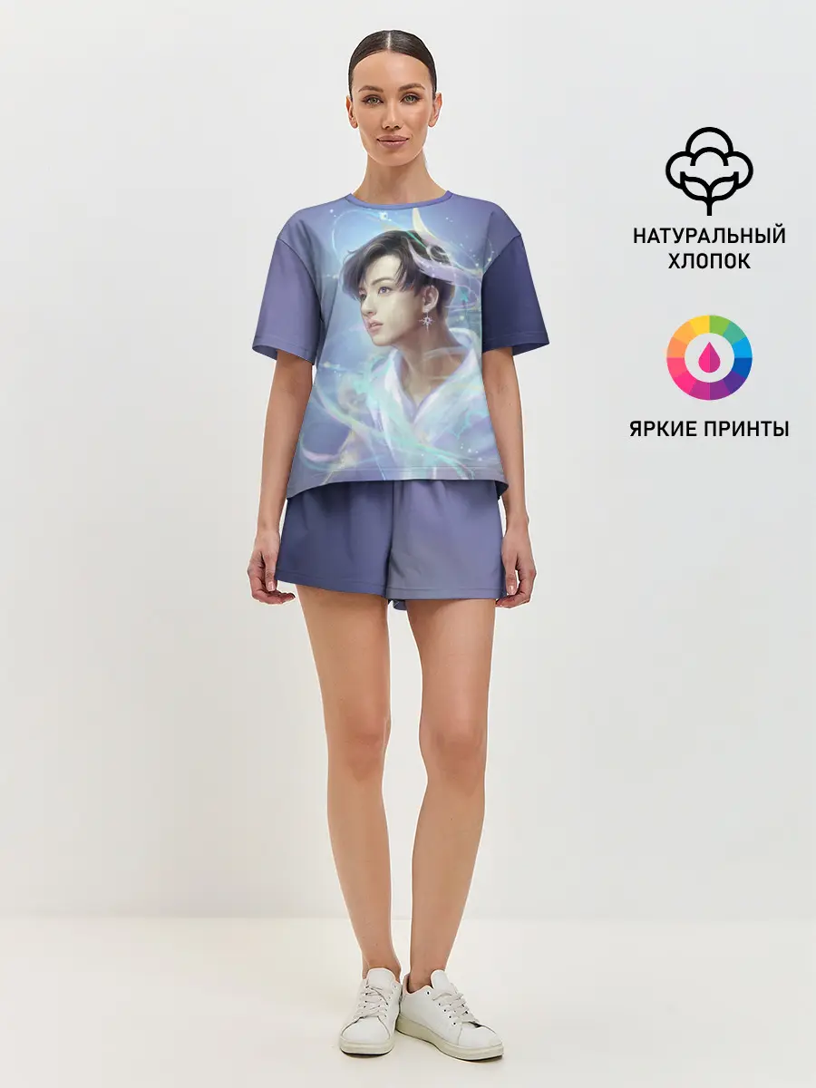 Женская пижама с шортами / Jeon BTS