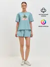 Женская пижама с шортами / Летние ощущения