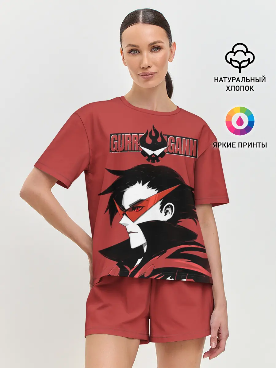 Женская пижама с шортами / Гуррен Лаганн