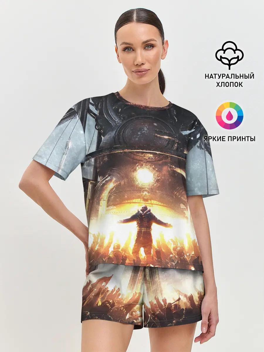 Женская пижама с шортами / FrostPunk