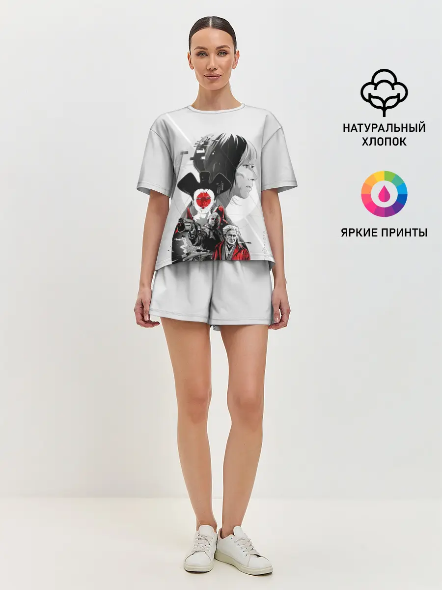 Женская пижама с шортами / Призрак в доспехах | Фильм