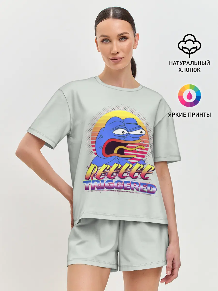 Женская пижама с шортами / Пепе РеТриггер