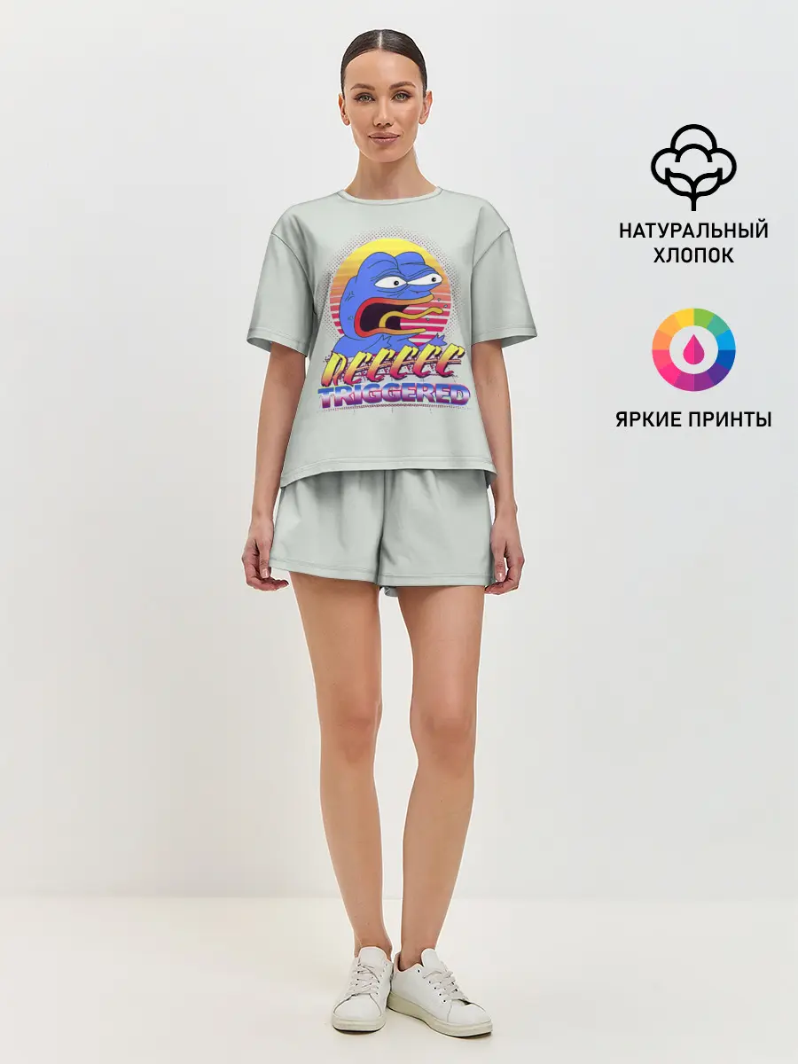 Женская пижама с шортами / Пепе РеТриггер