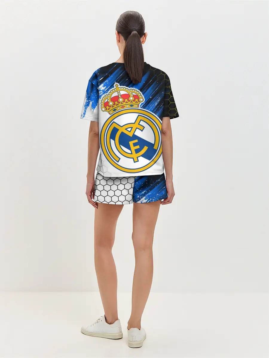 Женская пижама с шортами / РЕАЛ МАДРИД / НЕОН / NEON