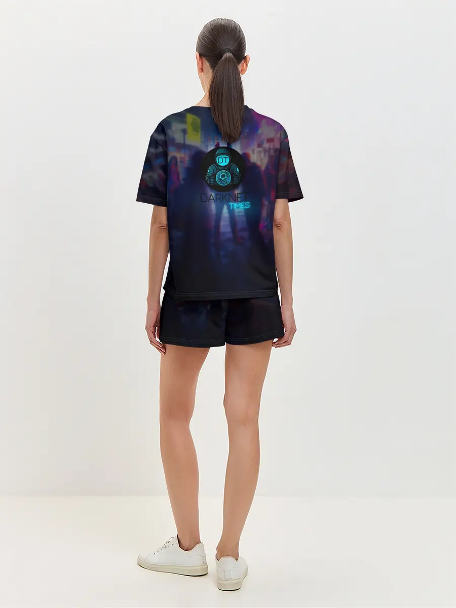 Женская пижама с шортами / Система не безопасна