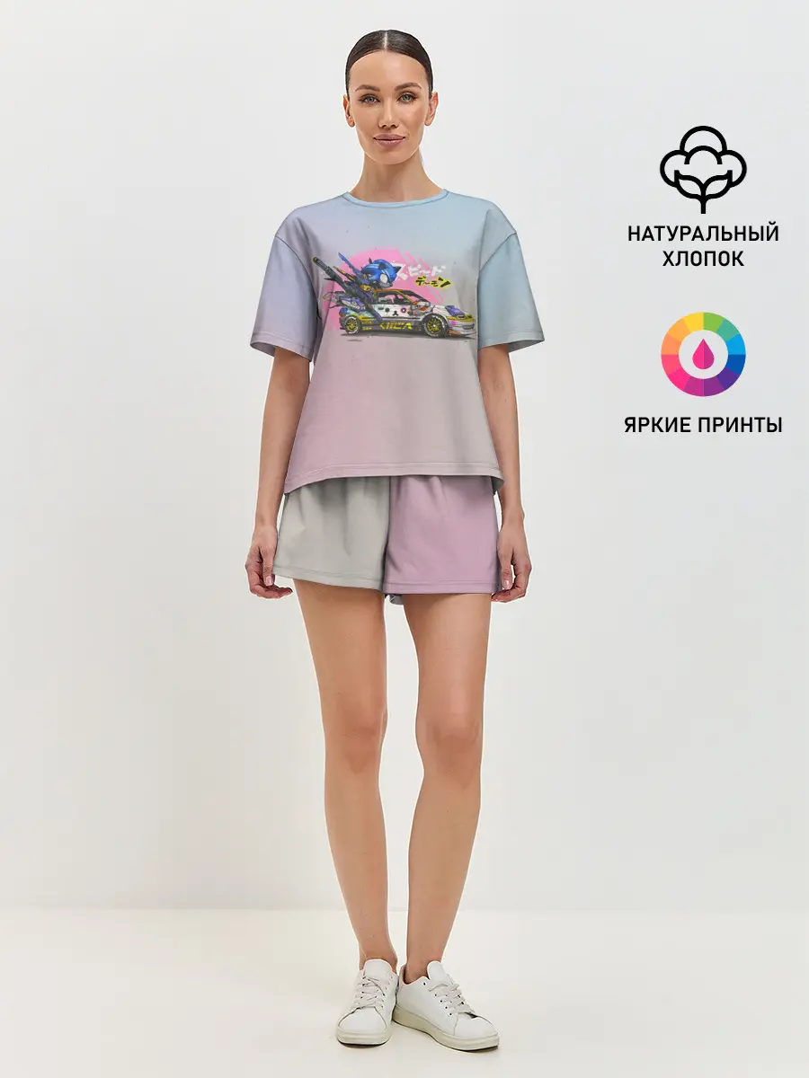 Женская пижама с шортами / Sonic racer