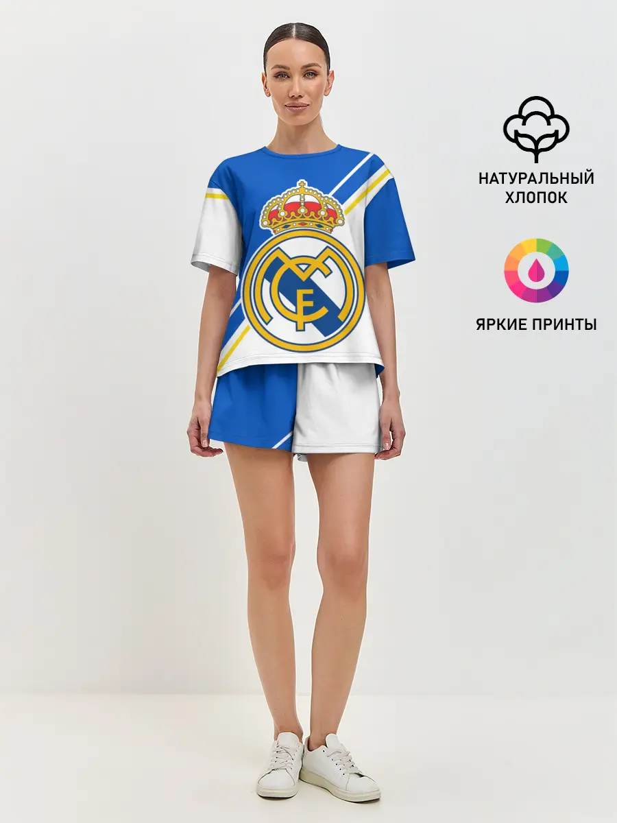 Женская пижама с шортами / REAL MADRID / РЕАЛ МАДРИД