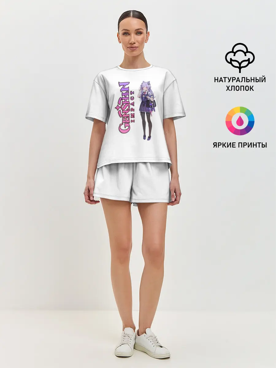 Женская пижама с шортами / GENSHIN IMPACT
