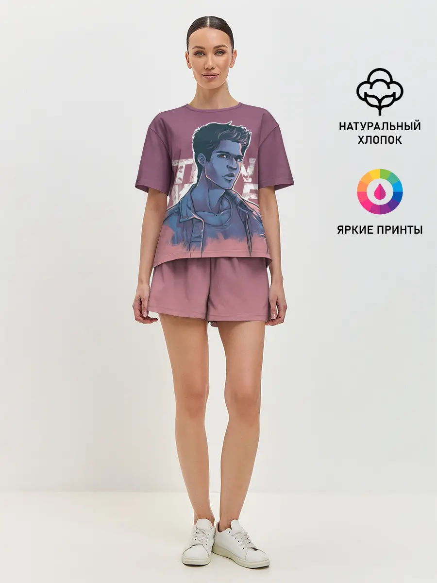 Женская пижама с шортами / Teen Wolf Scott McCall