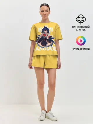 Женская пижама с шортами / Irumi Akudol