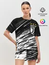 Женская пижама с шортами / JUVENTUS / ЮВЕНТУС / БРЫЗГИ