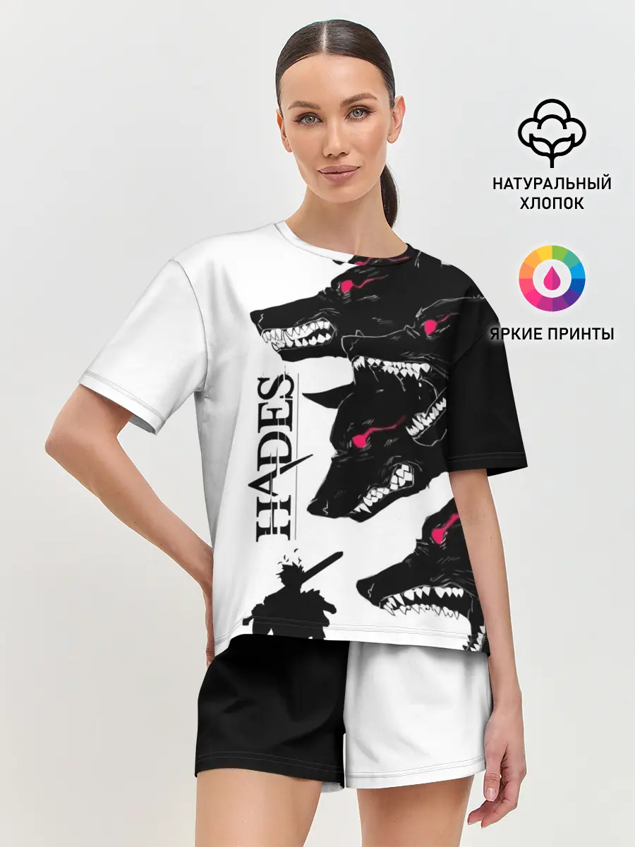 Женская пижама с шортами / Hades