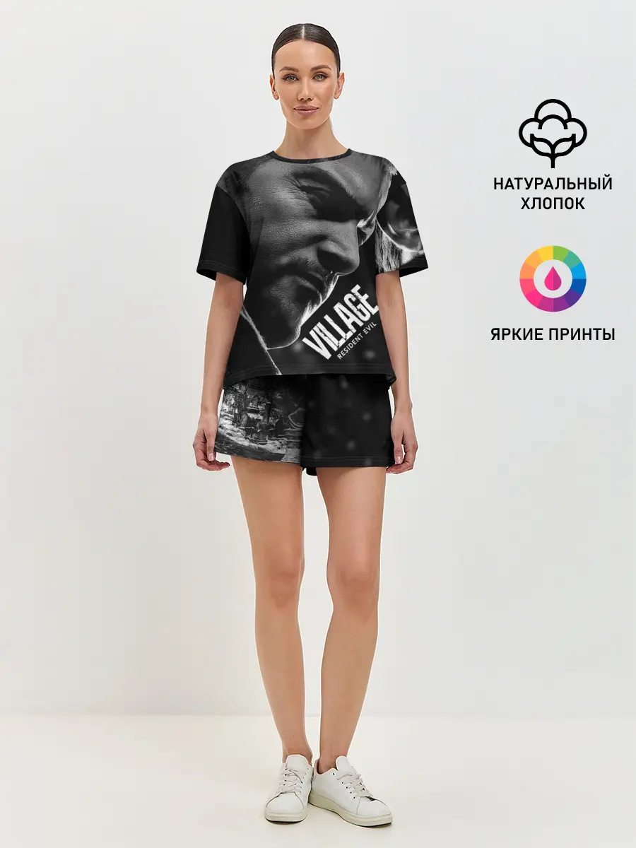 Женская пижама с шортами / RESIDENT EVIL 8 VILLAGE