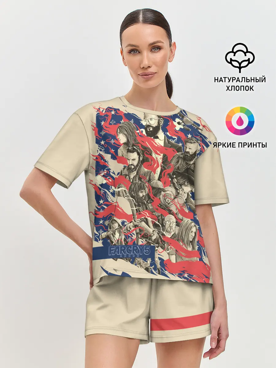 Женская пижама с шортами / Far Cry 5