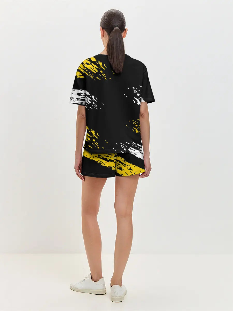 Женская пижама с шортами / JUVENTUS / ЮВЕНТУС / КРАСКА