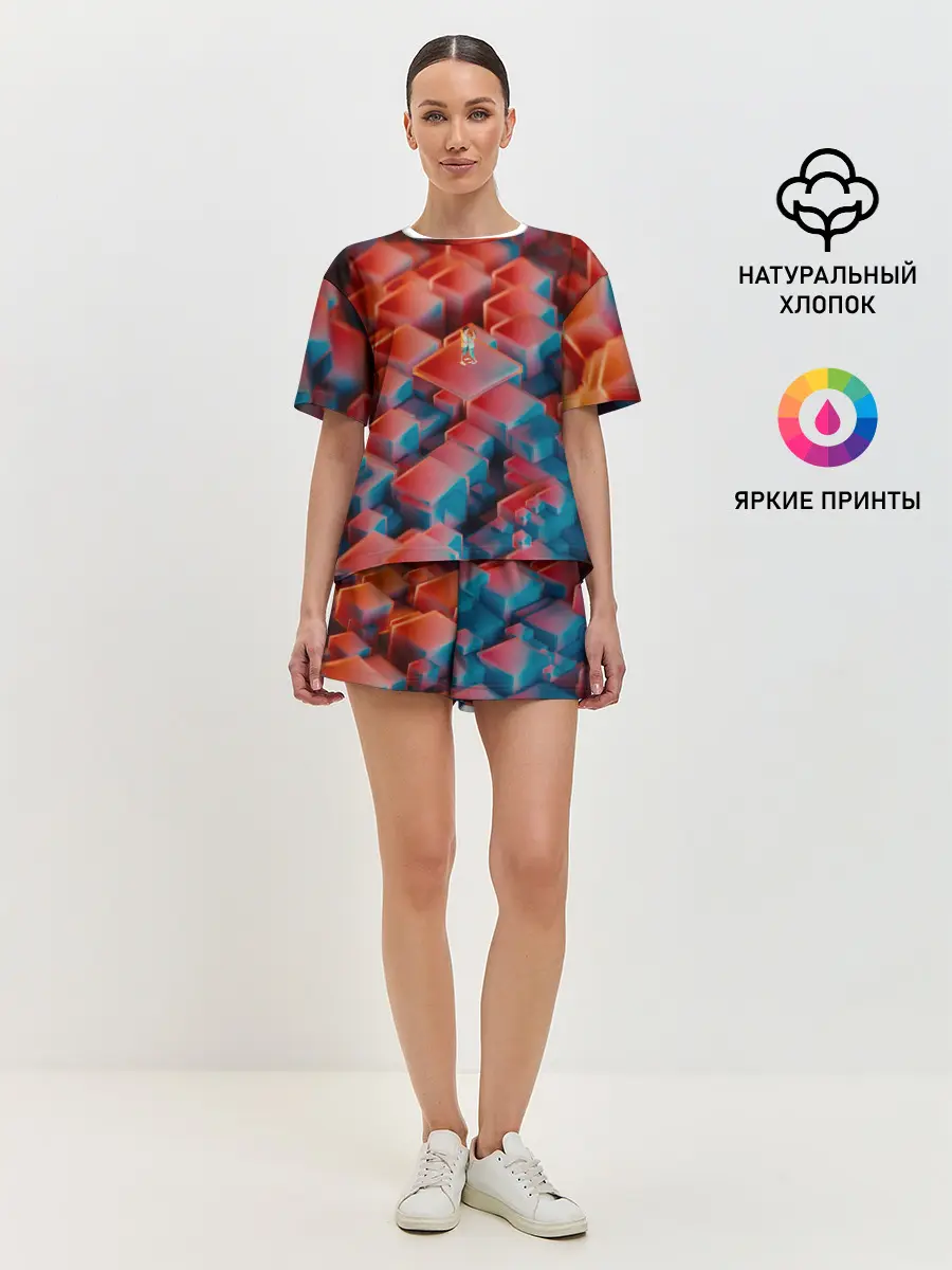 Женская пижама с шортами / Пара