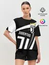Женская пижама с шортами / JUVENTUS / ЮВЕНТУС / ПОЛОСЫ