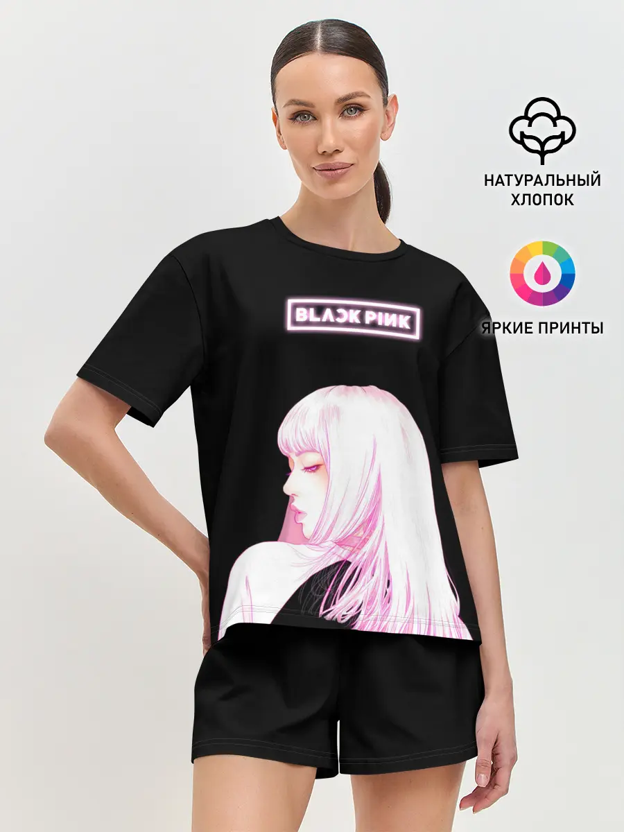 Женская пижама с шортами / Лиса БП