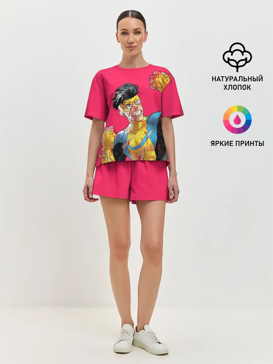 Женская пижама с шортами / Неуязвимый