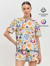 Женская пижама с шортами / Славянская символика