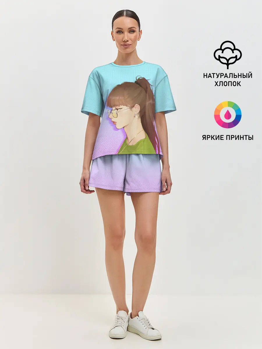 Женская пижама с шортами / Lalalalisa