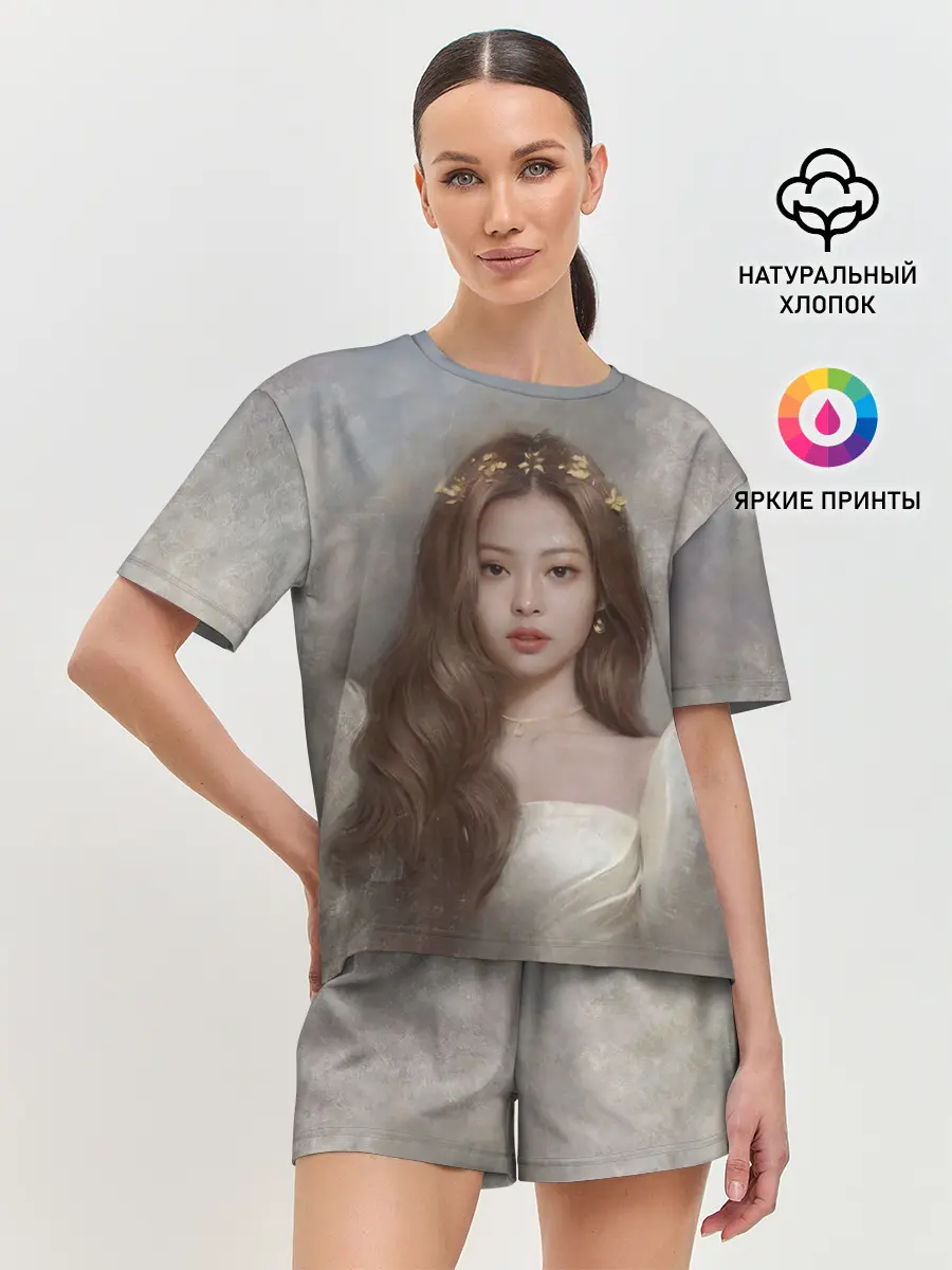 Женская пижама с шортами / Дженни маслом