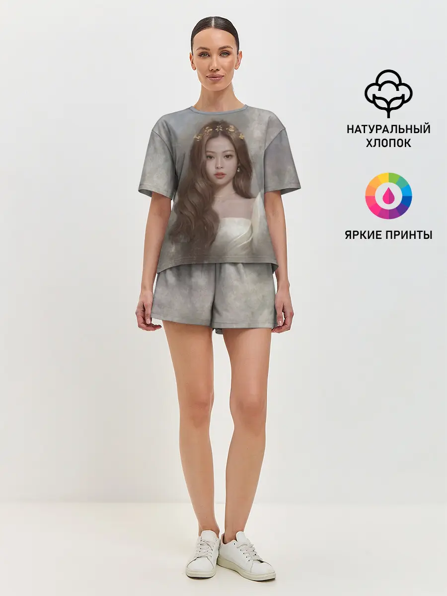 Женская пижама с шортами / Дженни маслом