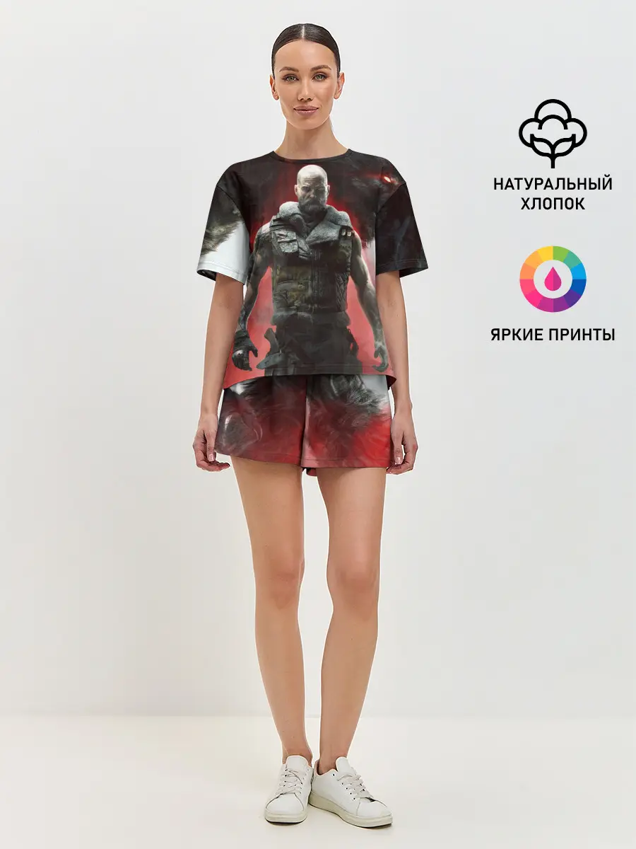 Женская пижама с шортами / Werewolf: The Apocalypse