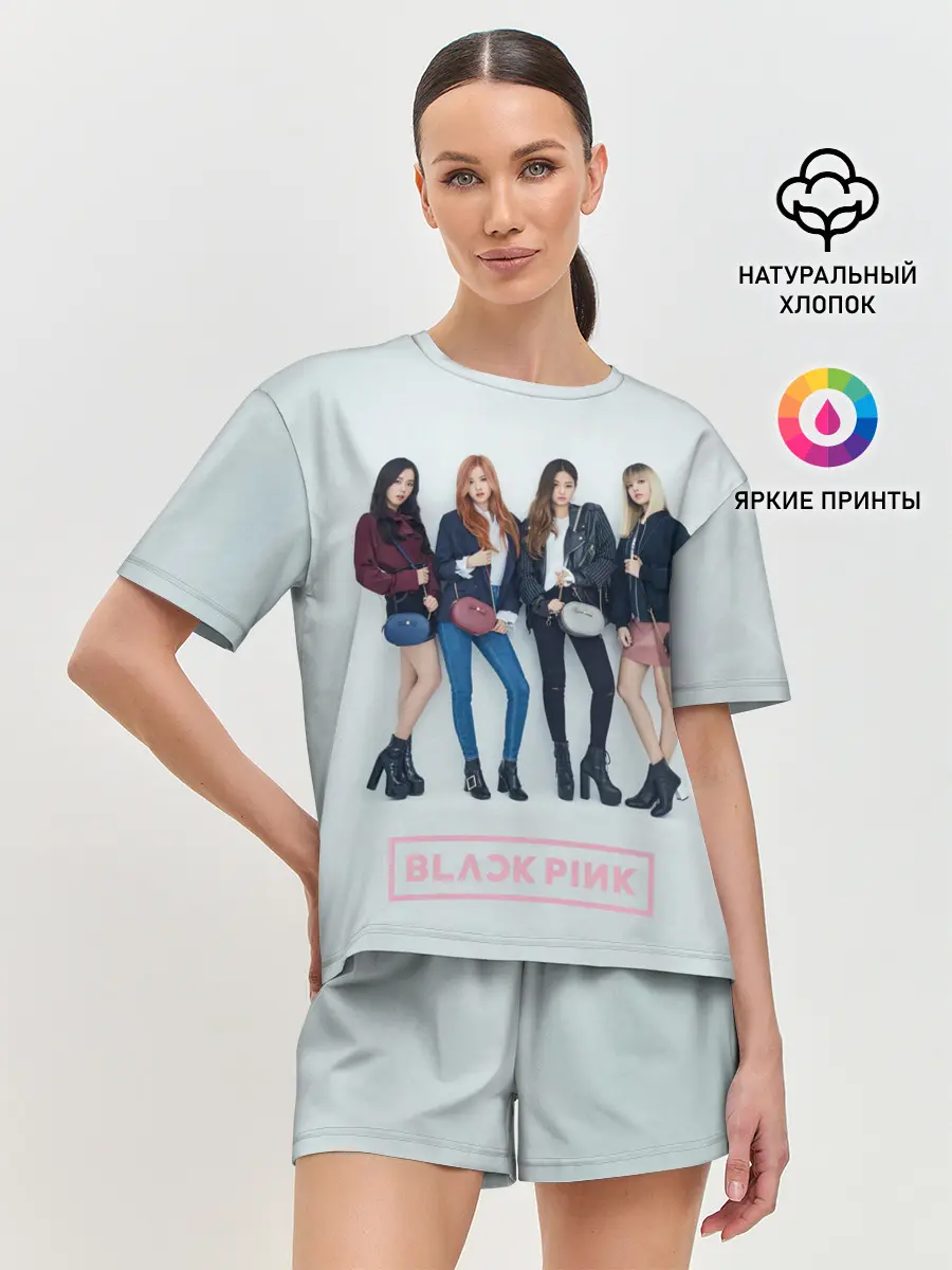 Женская пижама с шортами / Blackpink Squad