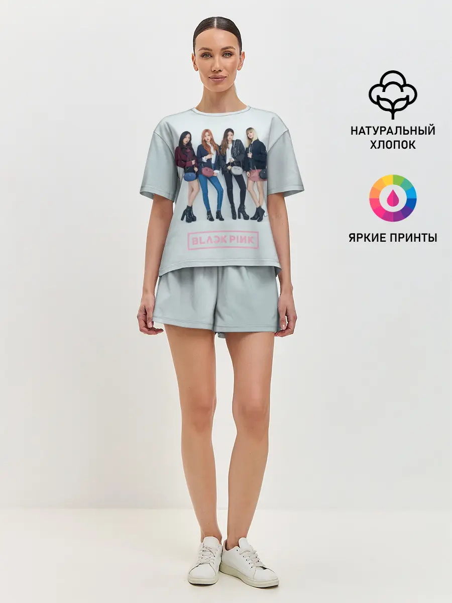 Женская пижама с шортами / Blackpink Squad