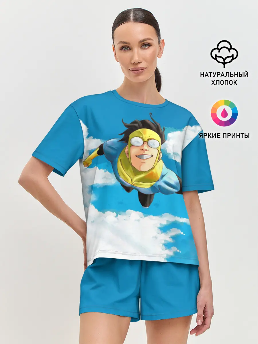 Женская пижама с шортами / Неуязвимый