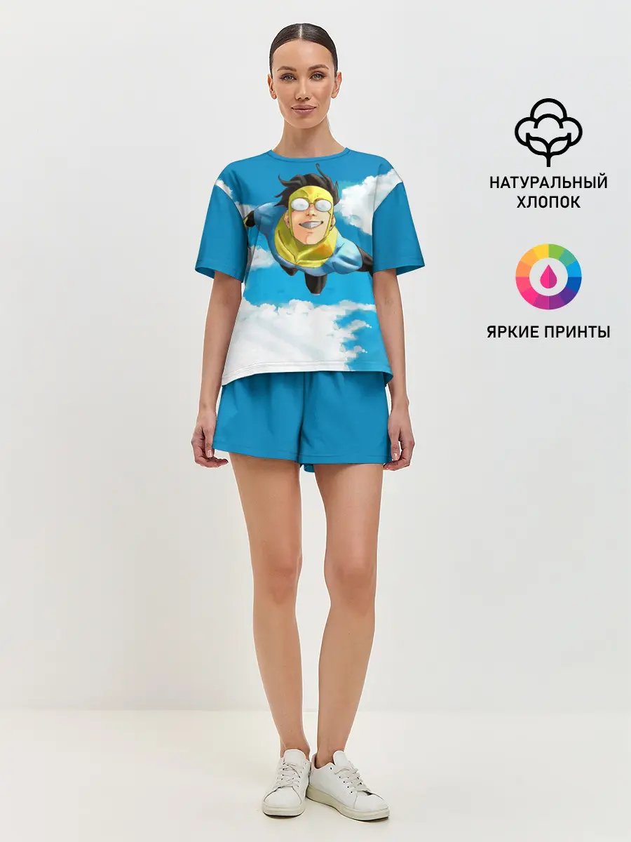 Женская пижама с шортами / Неуязвимый