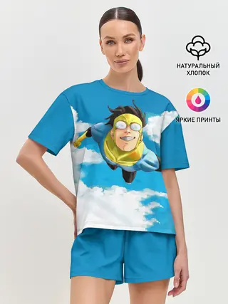 Женская пижама с шортами / Неуязвимый