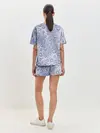 Женская пижама с шортами / Капли на Стекле
