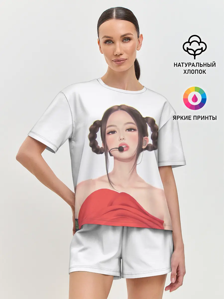 Женская пижама с шортами / Sweet Jannie