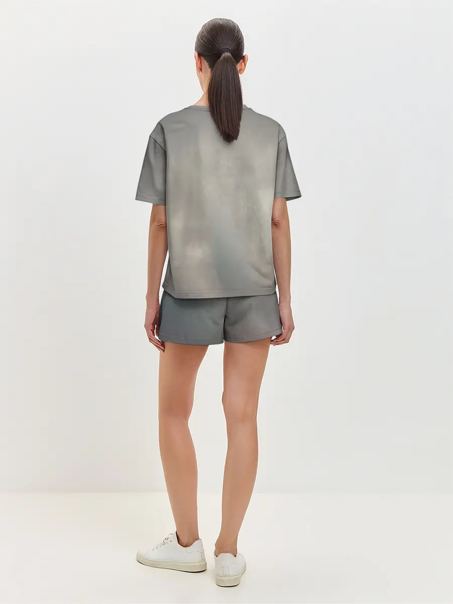 Женская пижама с шортами / Лиса маслом