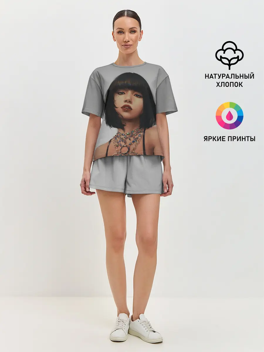 Женская пижама с шортами / Hot Lisa