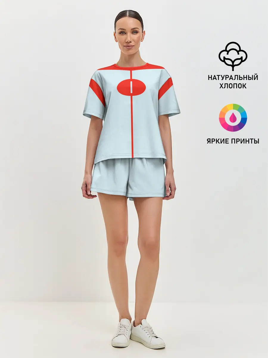 Женская пижама с шортами / Invincible - Omni-man