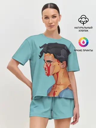 Женская пижама с шортами / Неуязвимый