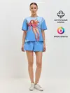 Женская пижама с шортами / Атомная Ева