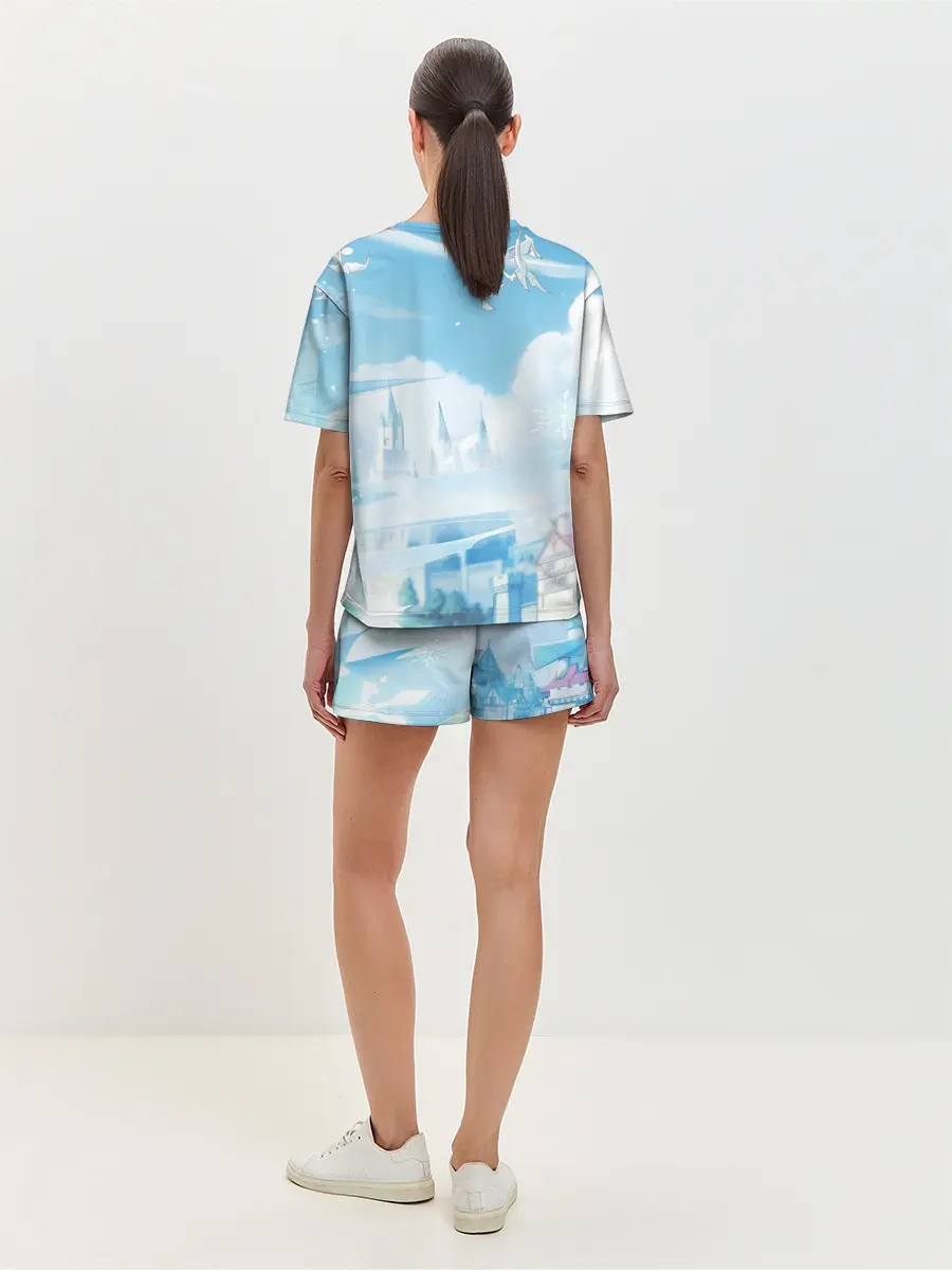 Женская пижама с шортами / Eula | Genshin Impact