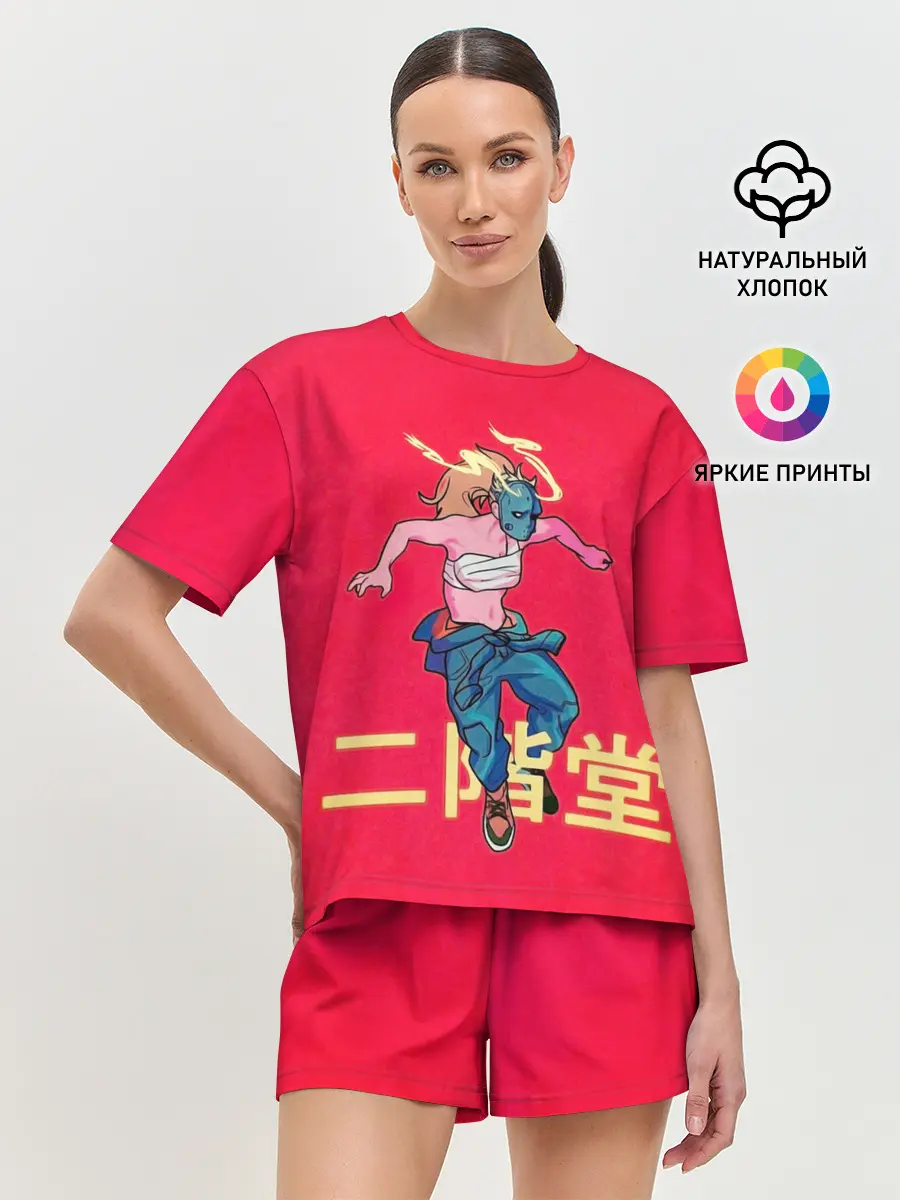 Женская пижама с шортами / Никадо