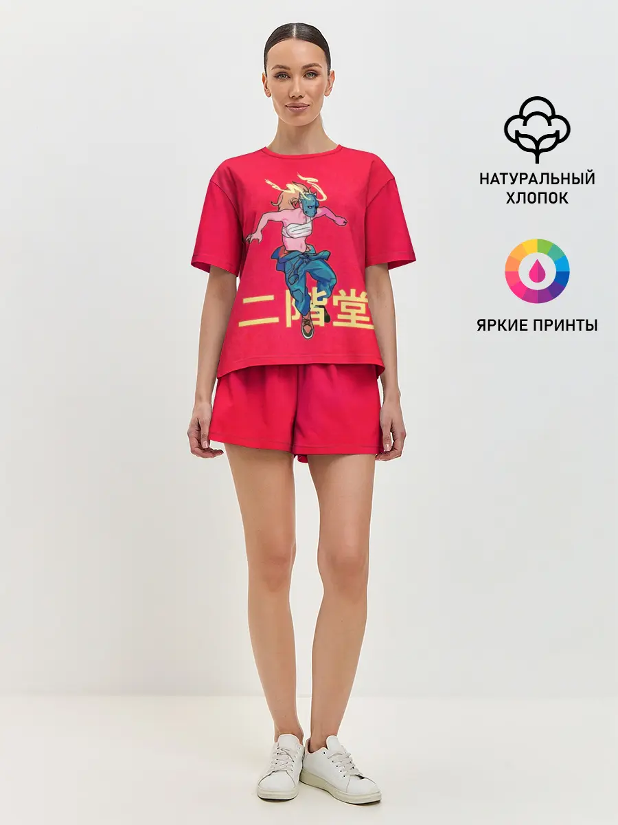 Женская пижама с шортами / Никадо