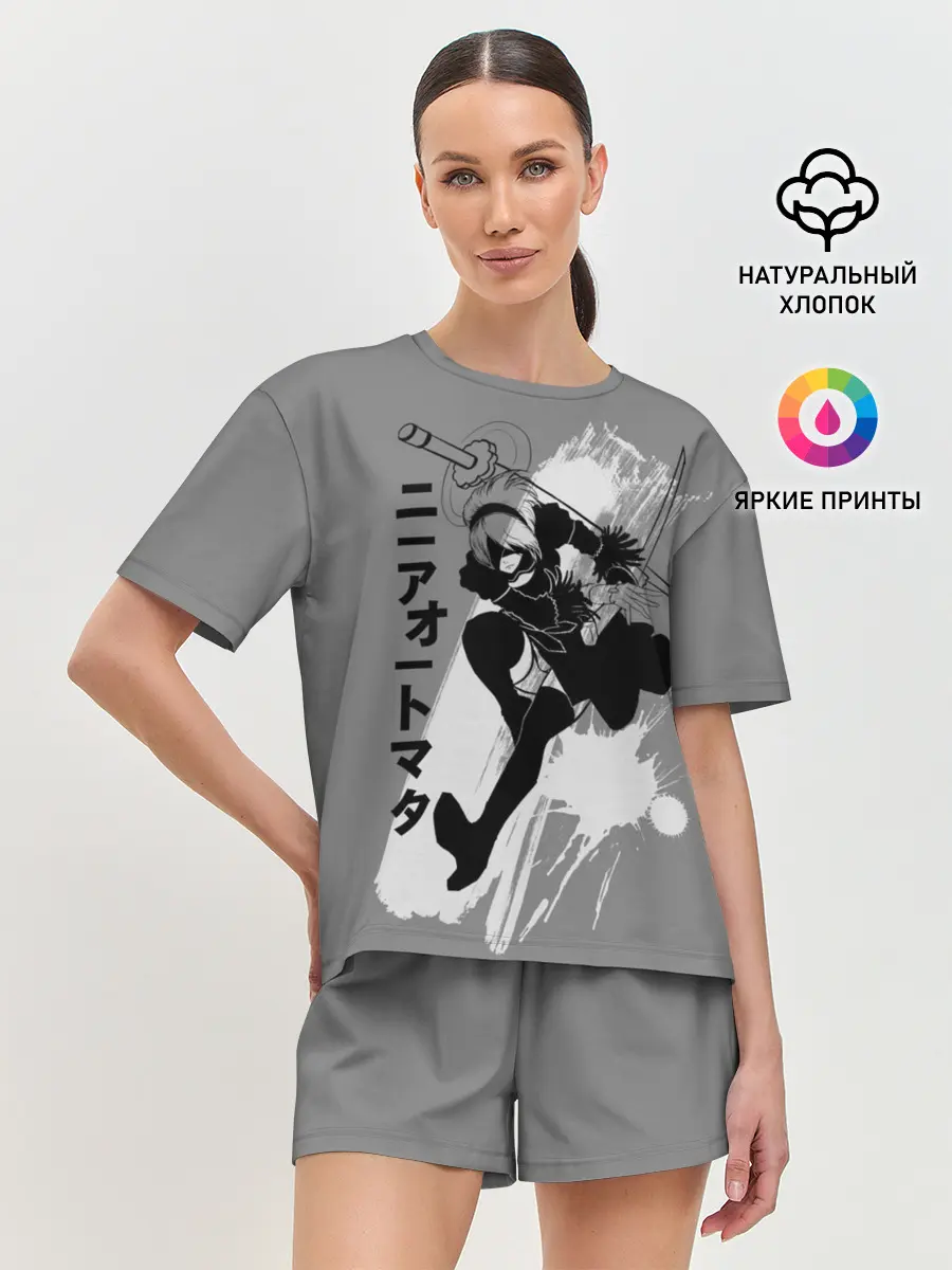 Женская пижама с шортами / Nier