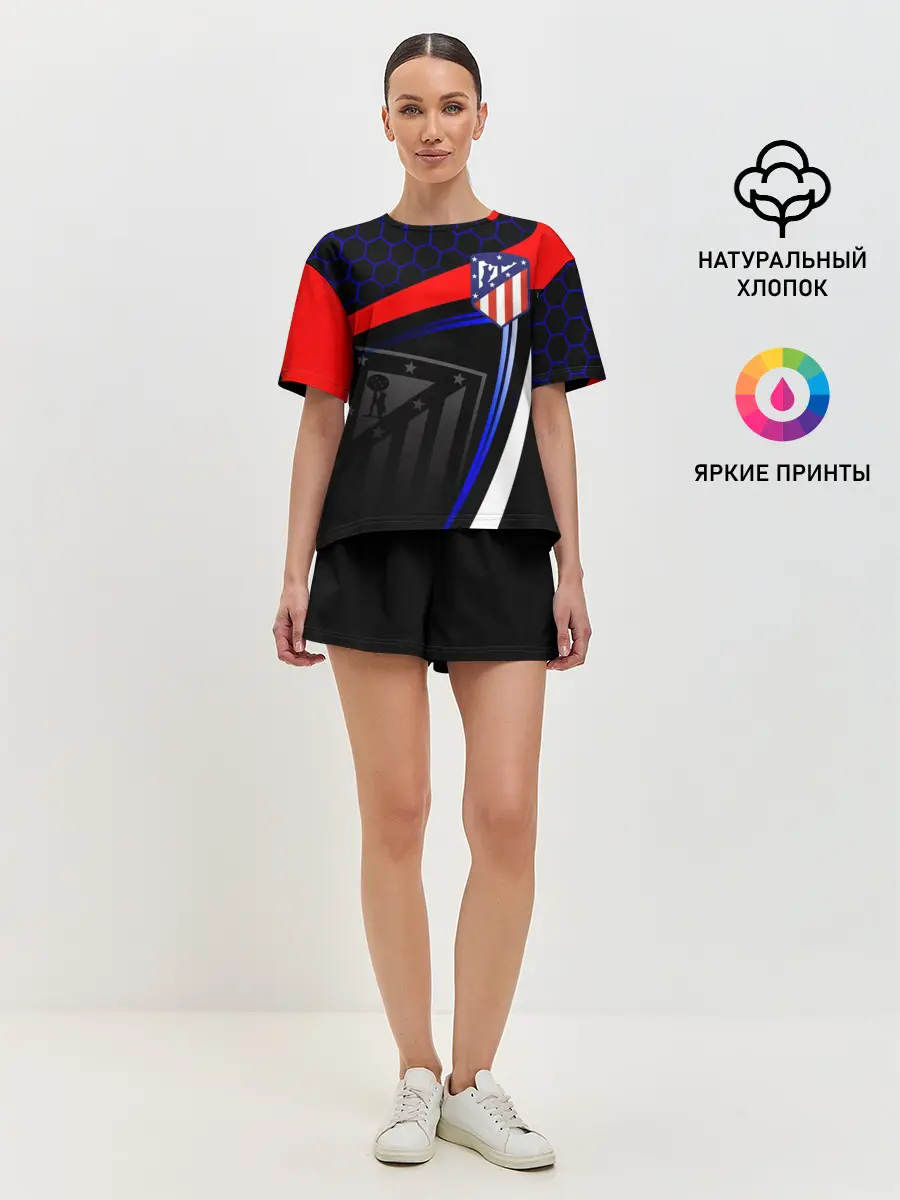 Женская пижама с шортами / АТЛЕТИКО МАДРИД / ATLETICO