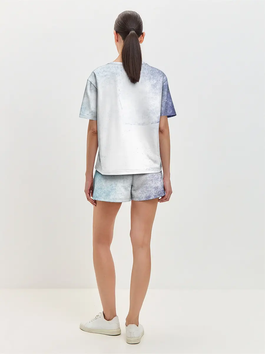 Женская пижама с шортами / Стена Аста Чёрный клевер