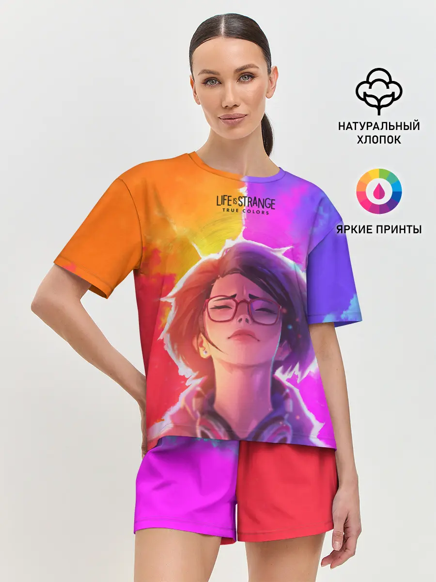 Женская пижама с шортами / Life Is StrangeTrue Colors